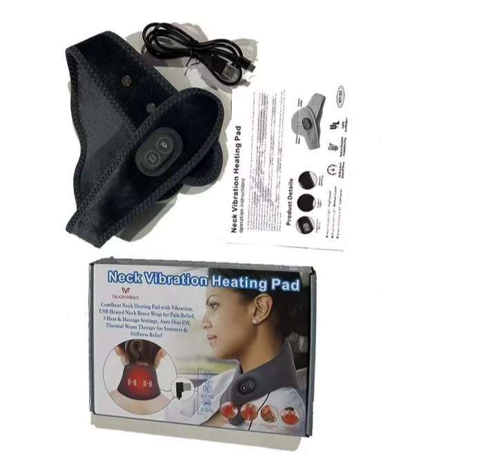 USB Electric Heating Neck Protector Graphene Neck Pain Relief Tool