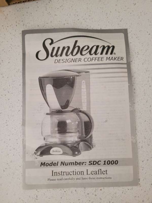 Sunbeam Coffee Maker