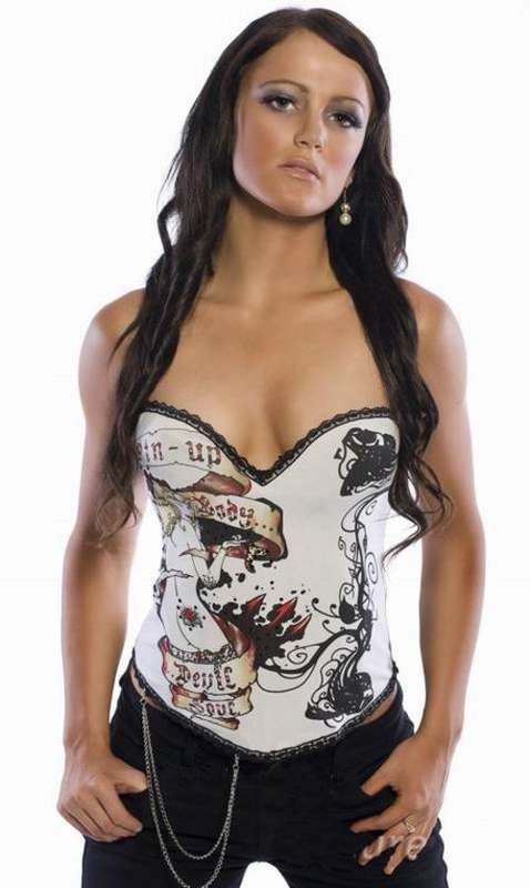 **NEW** Tatoo Print Corset - Med