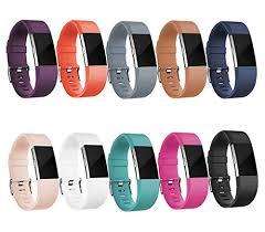 Fitbit Charge 2 HR Bands, Fitness Accessory Wrist Band ( L ) 6.7" - 8.1" Wrist