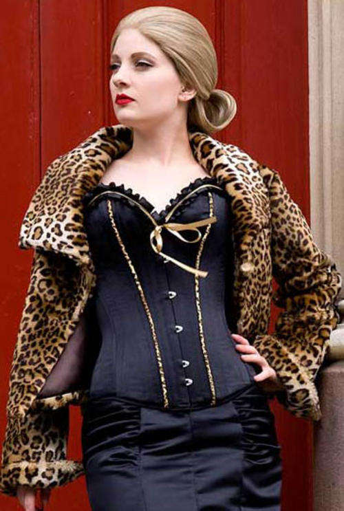 Black Corset - Size: Med