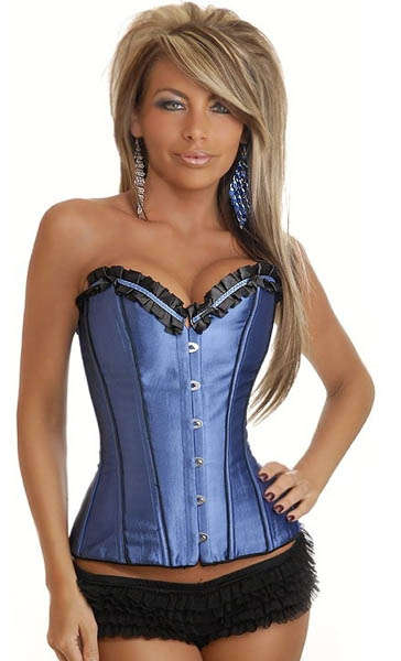 Blue Corset: Size Med