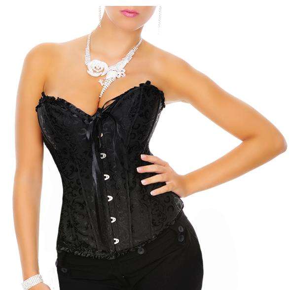 Black Corset : Size 3XL