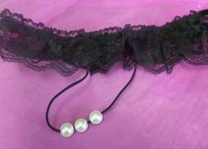 SALE!!!Black Pearl G-string