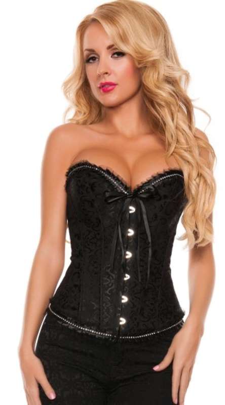 Black Corset":size Med