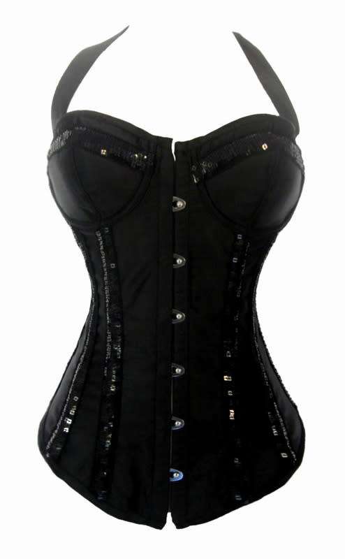 Black Corset: Size 2xl