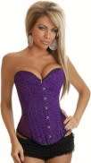 Stunning Purple Corset Size XL