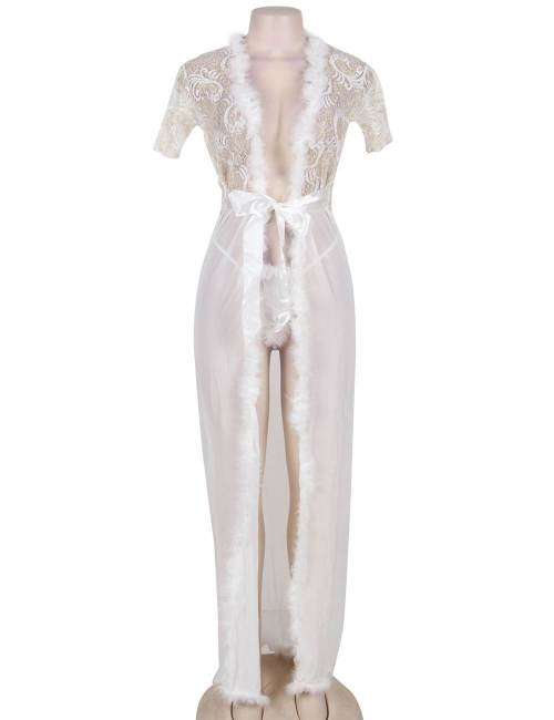 White  Gown Lingerie - M\L