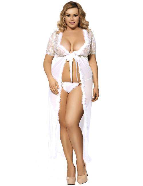White  Gown Lingerie - M\L