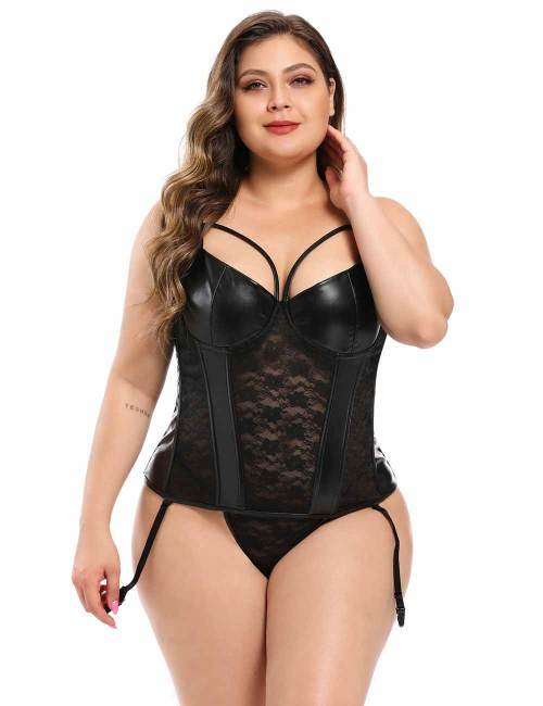 Black Corset - 5XL