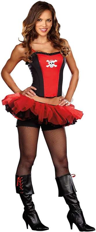 Dreamgirl - Pirate Corset: Size Large