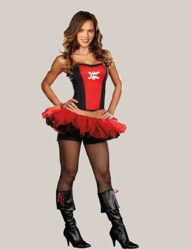 Dreamgirl - Pirate Corset: Size Large