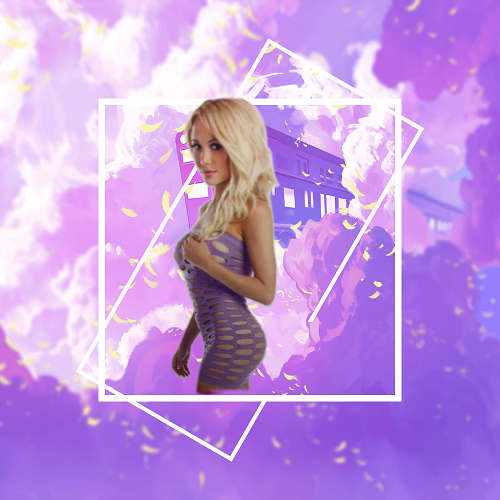 Purple Tube dress