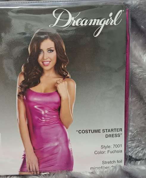 Stretch Foil microfiber Dress Costume