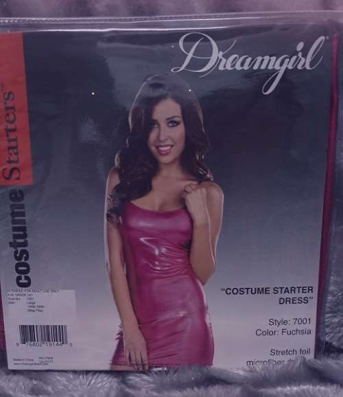 Stretch Foil microfiber Dress Costume