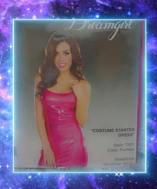 Stretch Foil microfiber Dress Costume