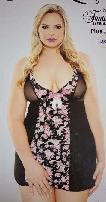 Floral chemise