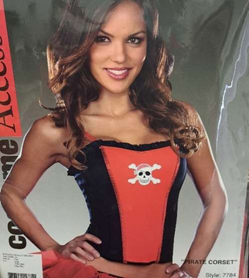 Dreamgirl - Pirate Corset: Size Large