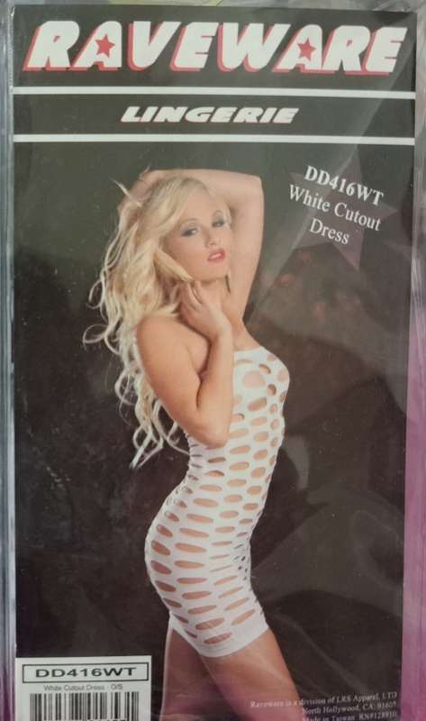 White cutout dress \ Lingerie
