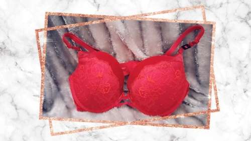 La Senza Red Bra: Size 36C