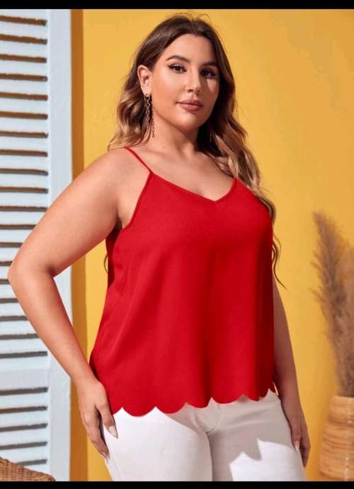 Stunning Red Top: 3XL