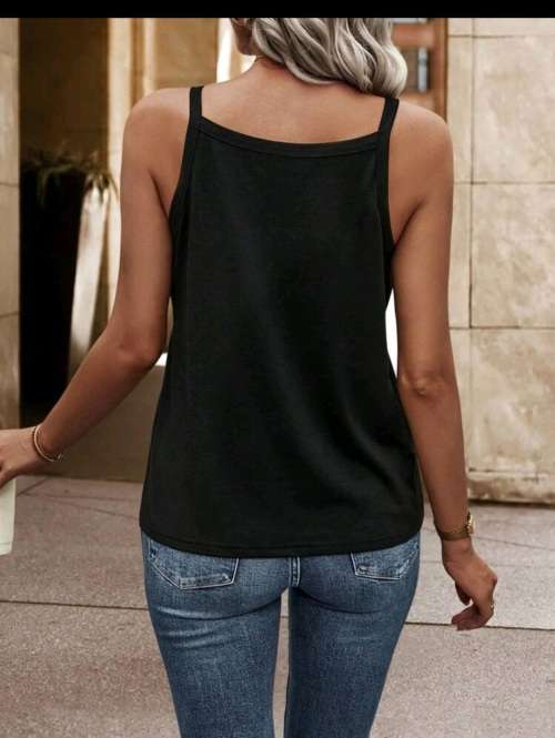 Black Cami top: Size Small