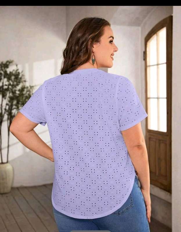 Lilac Top:  4XL