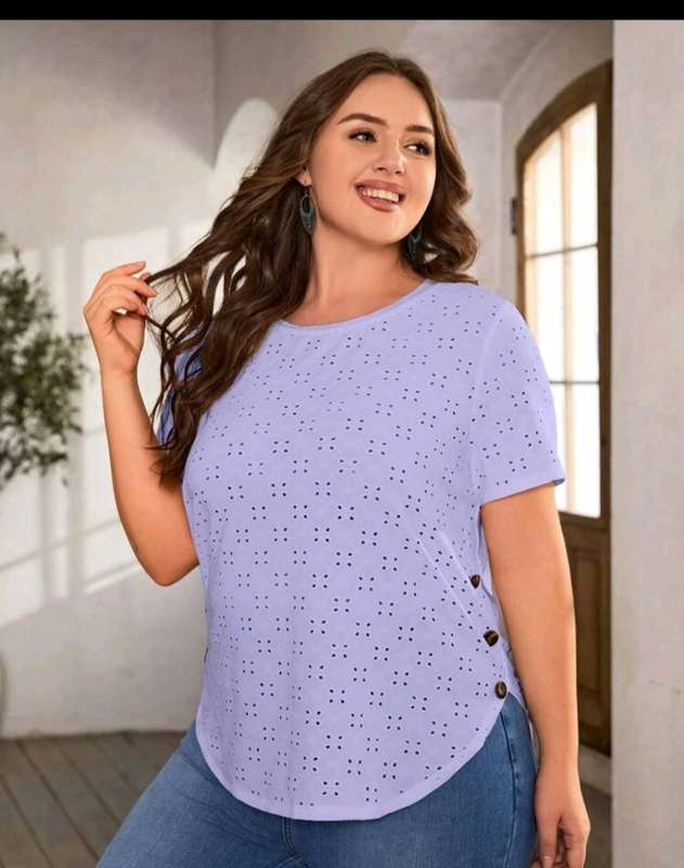 Lilac Top:  4XL