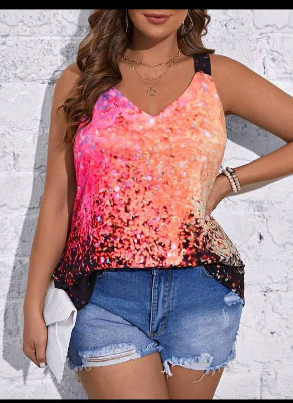 Stunning  Top:  2XL