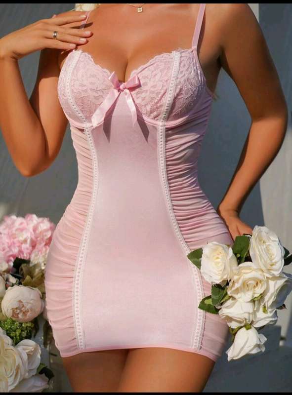 Pink Lingerie: Small