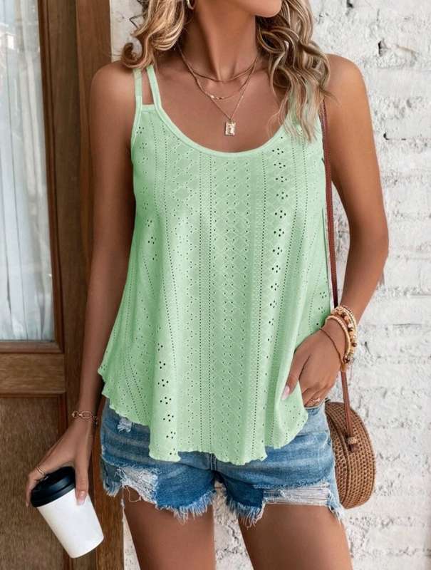 Mint Green Top: Med