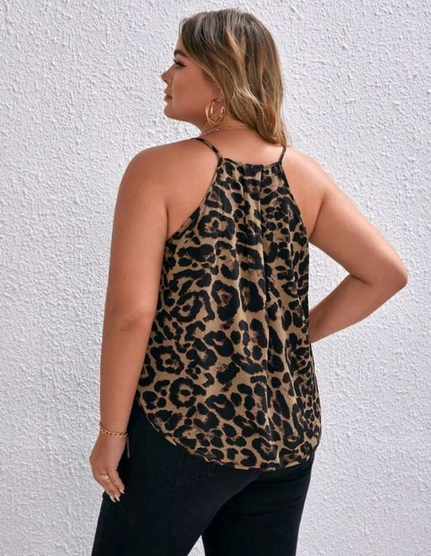 Leopard printed Top: 3XL