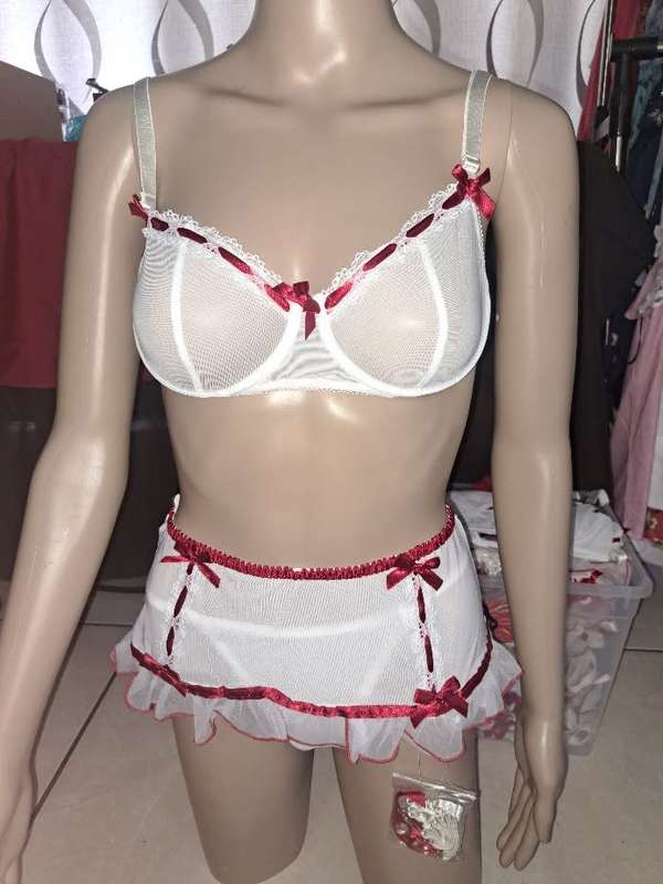 White bra set