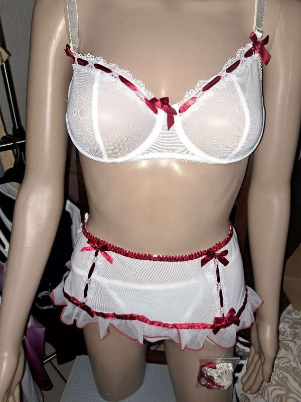 White bra set
