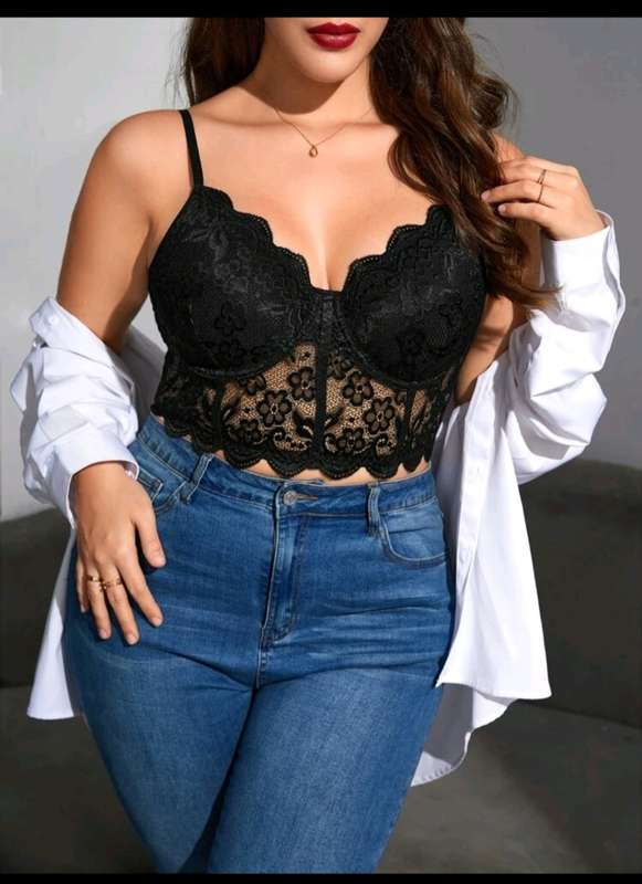 Black bra: 3XL