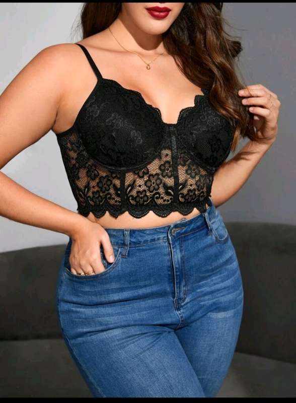 Black bra: 3XL