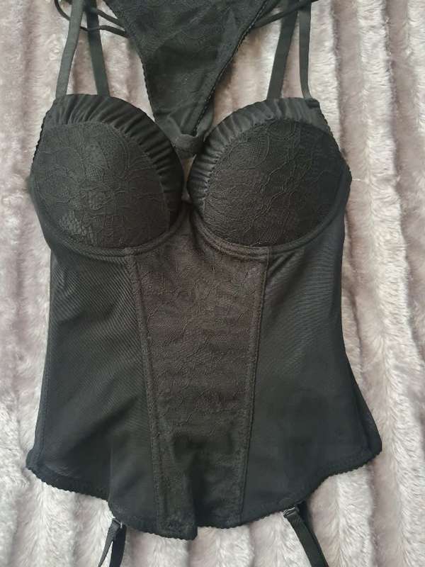 Black Bustier: Large