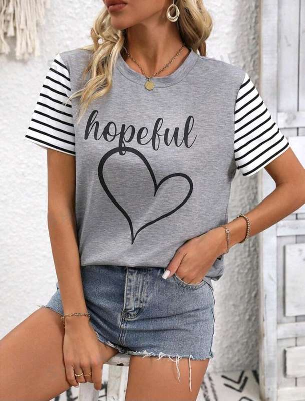 Printed top: Med