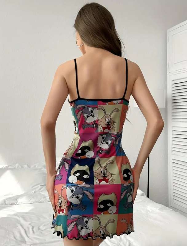 Cartoon sleepwear: Large