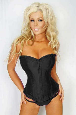 Black Corset  Size: XL