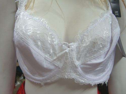 White Bra- 38D