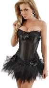 Black Corset - Size: Med