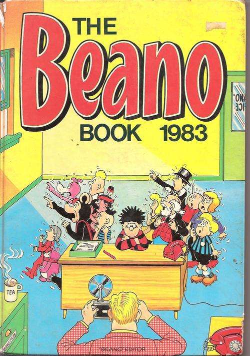 BEANO 1983 and 1986 hard cover comic