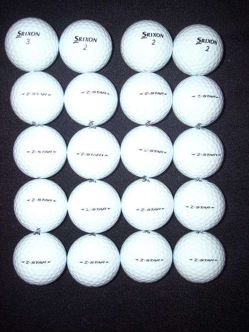 **** 20 Srixon Z-Star Grade A ****