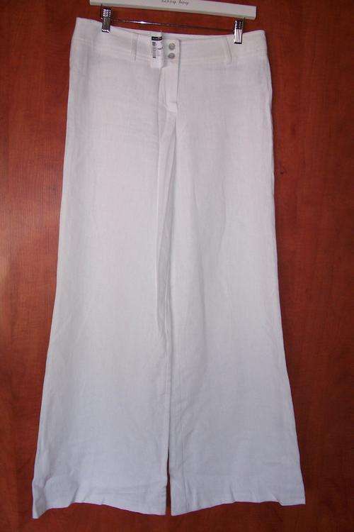 White Linen Pants from Foschini