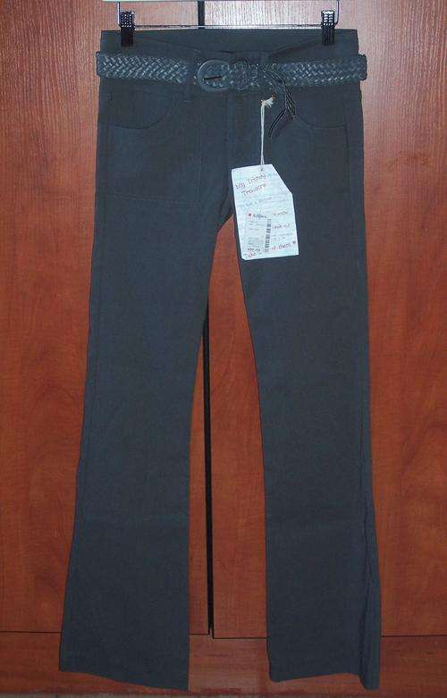 BRAND NEW Dark Grey SISSY BOY Pants with Belt