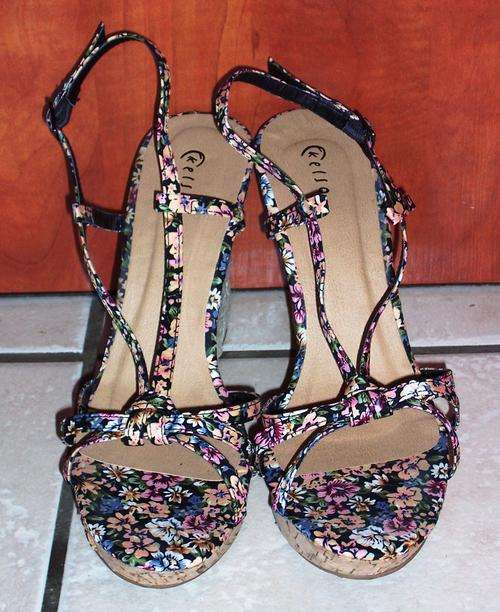 Strappy Cork Wedges from Edgars