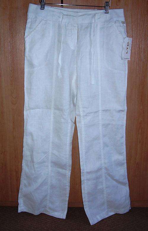 White Linen Pants from Truworths