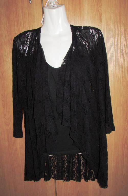 Lace Waterfall Cardigan