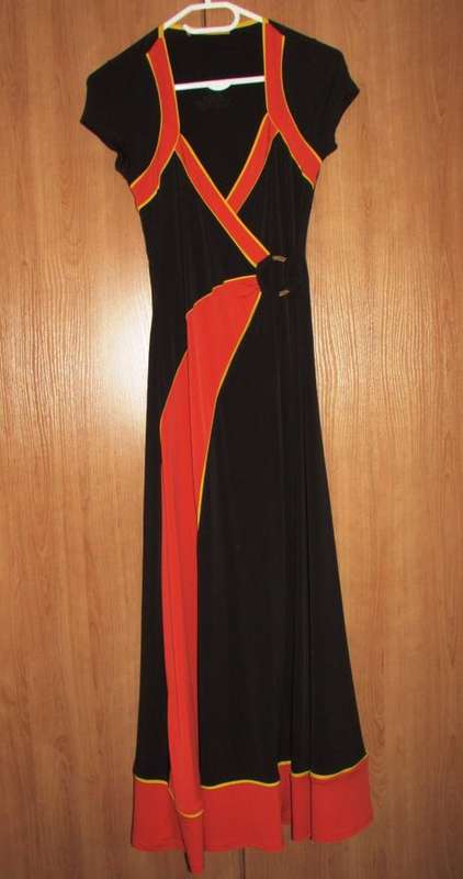 Brown & Orange Dress from Ginger Mary